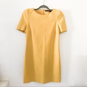 Zara Yellow Shift Dress